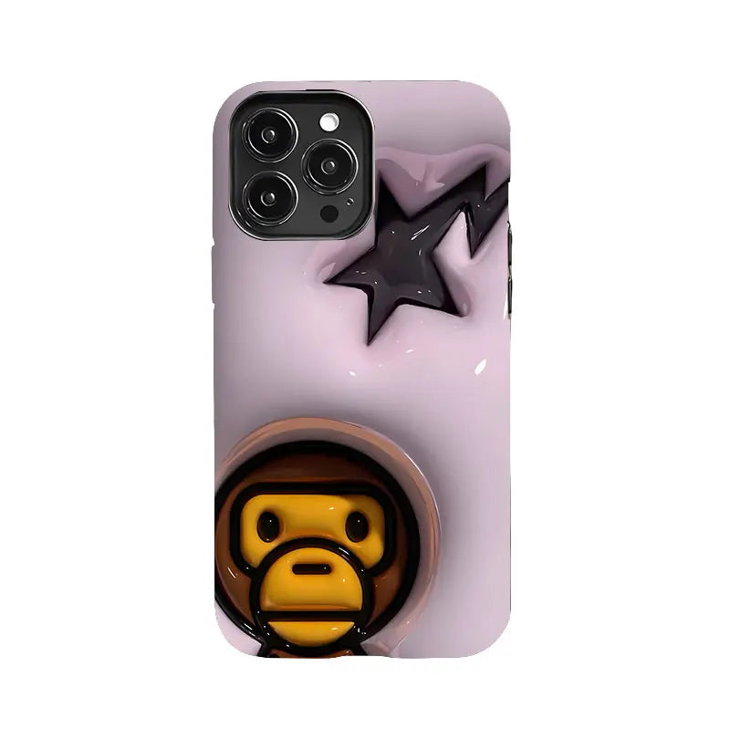 Baby Milo Tough Phone Case - Shockproof Protection Cover Compatible with Iphone 17/16/15/14/13/12/11 Pro Max/Plus, Samsung Galaxy S23FE/22/23/24/25